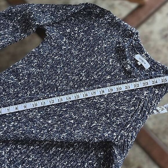 Nonnative marled blue Voyager crew neck pullover sweater size JP1 / US XS - Picture 9 of 9